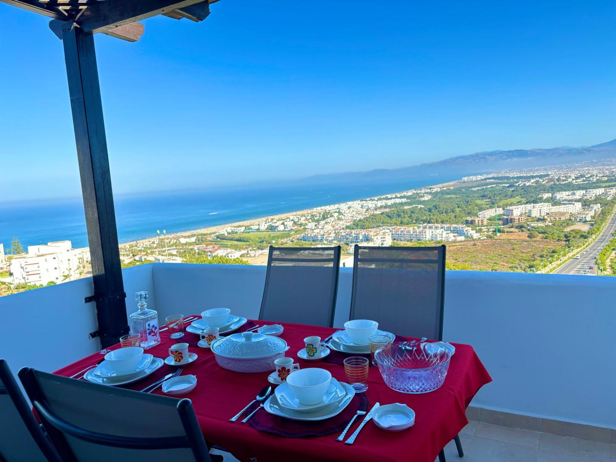 Appartement Vue Panoramique Sur Mer A Bella Vista Cabo Negro Eksteriør bilde